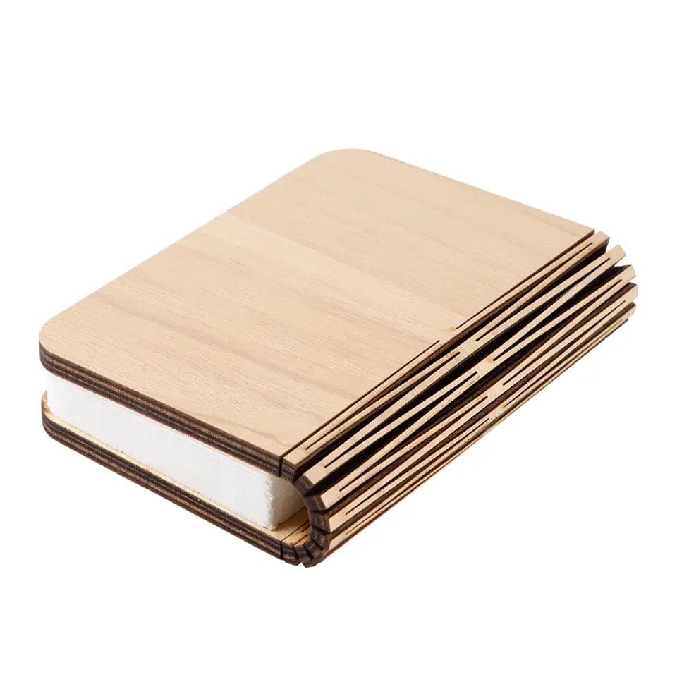 LED Wooden Book Lamp, 3D Folding Wooden Book Lamp, Multicolor Colors Folding Night Light, USB Recharge Wooden Book Light Decor, Book Light for Bedroom LED Wooden Book Lamp, 3D Folding Wooden Book Lamp, Multicolor Colors Folding Night Light, USB Recharge Wooden Book Light Decor, Book Light for Bedroom